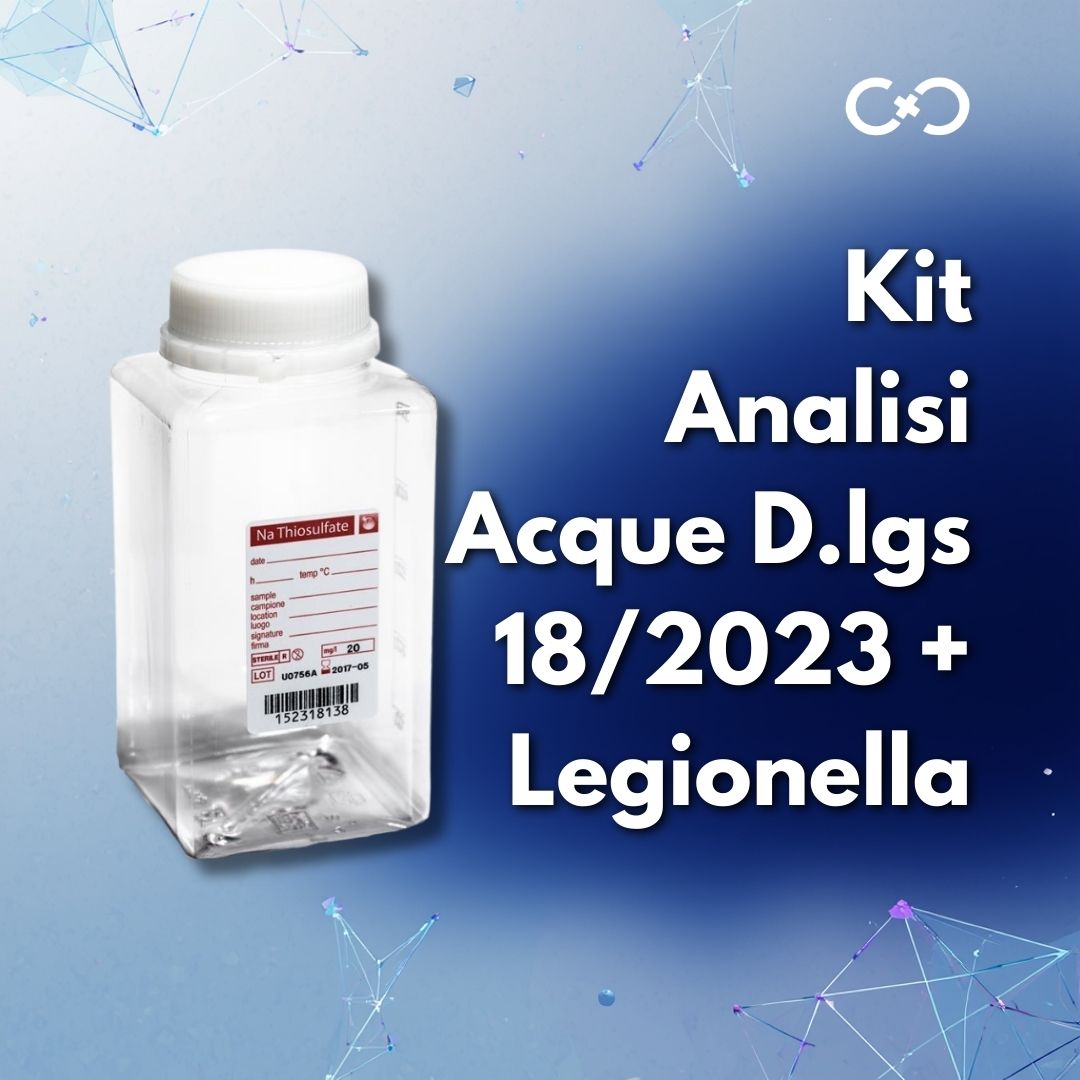 Analisi acque D.lgs 18/2023 + Legionella