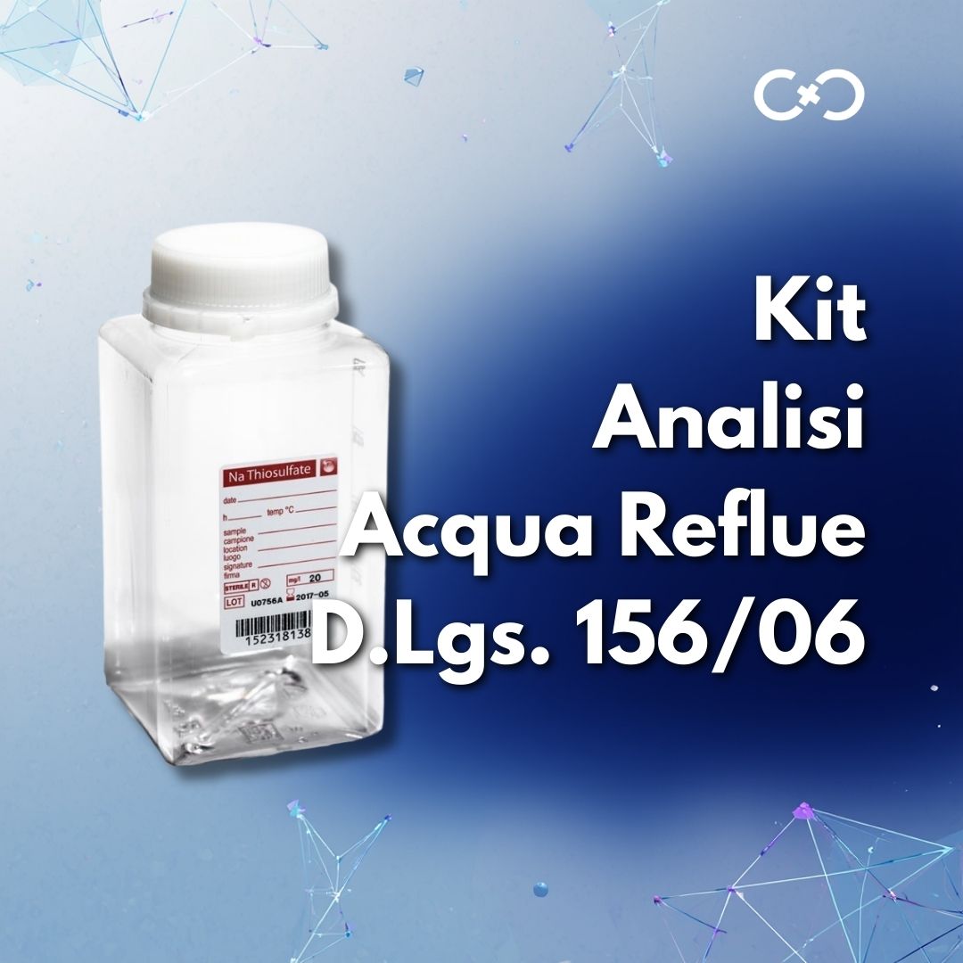 Kit Analisi Acqua Reflue D.Lgs. 156/06